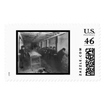 Free Coffee at a  Bowery Mission, NY 1908 postage