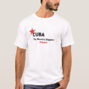 Free Cuba Now! t-shirts