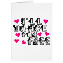 Free Dance cards
