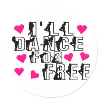 Free Dance stickers