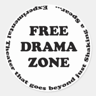 Drama Free Zone Gifts on Zazzle