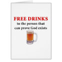 Free Drinks cards by atheist_store Free Drinks cards