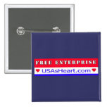 Free Enterprise - Heart of America buttons