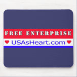 Free Enterprise - Heart of America mousepads
