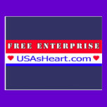 Free Enterprise - Heart of America postcards