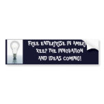 Free Enterprise in America Bumper Stickers