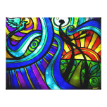 Free Flow Gallery Wrapped Canvas Print