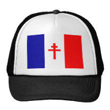 Free French Forces Flag Trucker Hat