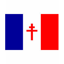 Free French Forces Flag t-shirts