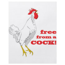 Free from a COCK Flyer Design