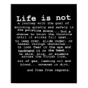 Free From Regrets Dirt Bike Motocross Poster posters