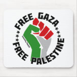 free gaza free palestine mousepads