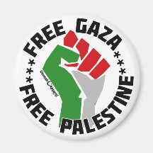 free gaza free palestine refrigerator magnet