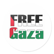 Free Gaza stickers