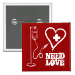 Free healed Heart ready for new love Button buttons