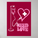 Free healed Heart ready for new love Pillows Poste Poster