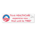 Free HEALTHCARE bumpersticker
