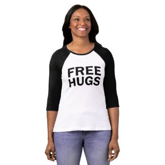 Free Hugs 3/4 Raglan Tee - Women's Official