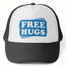 Free Hugs - Blue Trucker Hats