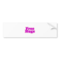 Free Hugs bumper stickers