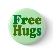Free Hugs buttons