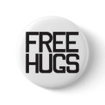 Free Hugs buttons