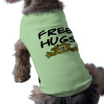 Free Hugs Cartoon Hamster Dog T Shirt