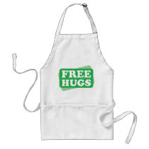 Free Hugs - Green aprons