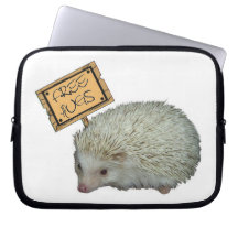 Free Hugs Hedgehog Laptop Computer Sleeves