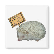 Free Hugs Hedgehog Refrigerator Magnet
