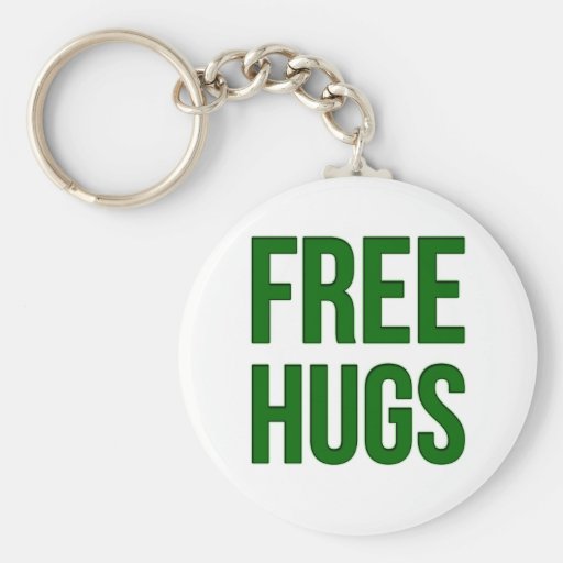 Free Hugs Key Chain