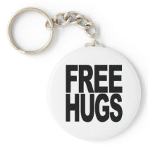 Free Hugs Key Chain
