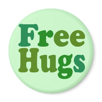 Free Hugs magnets