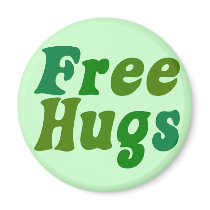 Free Hugs magnets