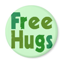 Free Hugs magnets