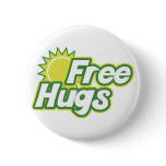 Free Hugs Novelty buttons