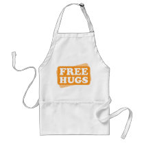 Free Hugs - Orange Aprons