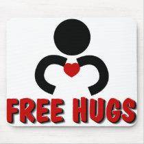FREE HUGS Pay It Forward mousepads by PAY_it_FORWARD FREE HUGS Pay It Forward mousepads