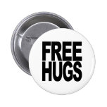 Free Hugs Pinback Buttons