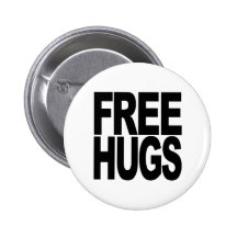 Free Hugs Pinback Buttons