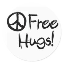 Free Hugs Sticker by TannerWorkman Free Hugs Sticker