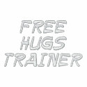 FREE HUGS TRAINER embroidered shirts