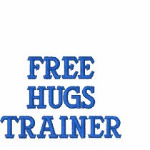 FREE HUGSTRAINER embroidered shirts by FreeHugsTrainer FREE HUGSTRAINER embroidered shirts