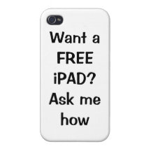 Free iPAD iPhone Case recruiting tool Case For iPhone 4