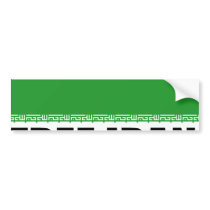 FREE IRAN bumper stickers
