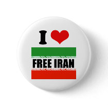 FREE IRAN buttons by flagshirts FREE IRAN buttons