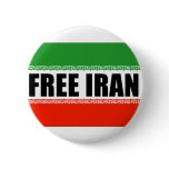 FREE IRAN PINBACK BUTTON