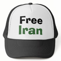 Free Iran hats