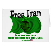 Free Iran, #IranElections Political Elections 2009 cards by KahunaLuna Free Iran, #IranElections Political Elections 2009 cards
