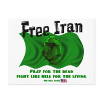 Free Iran, #IranElections Political Elections 2009 postcards by KahunaLuna Free Iran, #IranElections Political Elections 2009 postcards